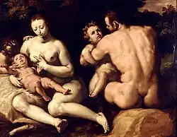 La Première Famille (Noé et sa famille) (v. 1582-1592).