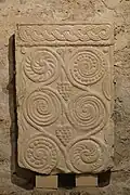 Sarcophage conservé de l'ancienne cathédrale.