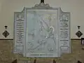 Monument aux morts dans l'église.