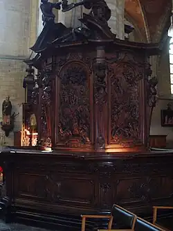 Banc de marguillier, par Théodore Verhaegen