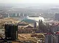 Vue depuis la Tianjin TV Tower, le 3 avril 2007
