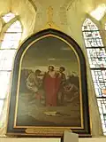 Jésus dépouillé de ses vêtements.