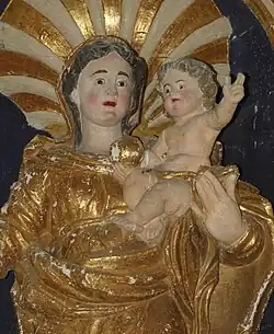 La Vierge à l'Enfant.