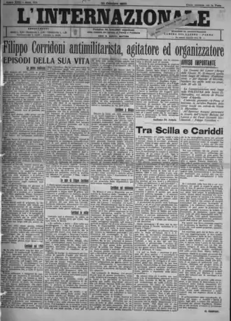 Image illustrative de l’article L'Internazionale (1907-1923)