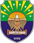 Blason de Kabupaten de Kaimana