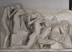 Albert Bartholomé, Monument aux Morts détail 3