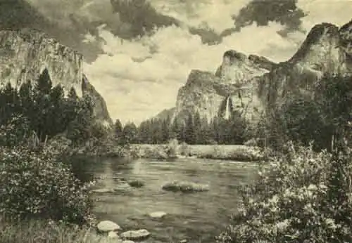 La vallée de Yosemite en 1898.