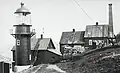 Phare de Pointe-à-la-Renommée, vers 1910.