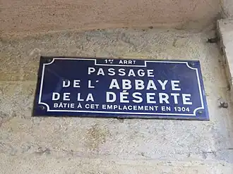 Voir la plaque.