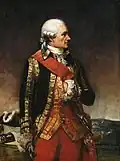 Le maréchal de Rochambeau (1725-1807), combattant de la guerre d'indépendance américaine[182].