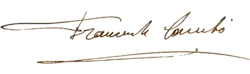 signature de Francesc Cambó