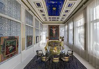 Salon bleu