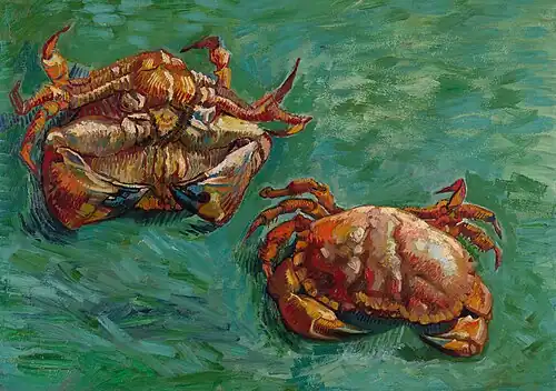 Deux Crabes, 1889 – National Gallery, Londres.