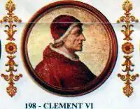 Clément VI, pape d’Avignon (1342).
