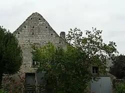 Ancienne salle seigneuriale.