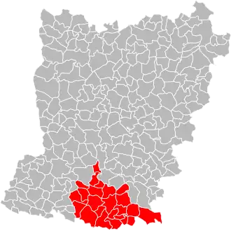 Localisation de Communauté de communes du Pays de Château-Gontier