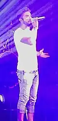 Kendji Girac en 2015.