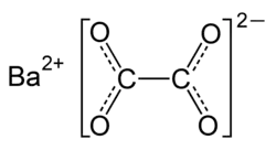 Image illustrative de l’article Oxalate de baryum