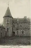 Le manoir de la Noë-Verte vers 1920 (carte postale).