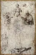 Dessin préparatoire, Palais des Beaux-Arts de Lille.