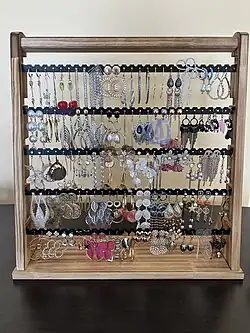 Collection de boucle d'oreilles variés