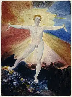 William Blake Albion rose (1793).