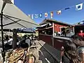 SAT Möja - le restaurant de poissons en plein air près de Berg