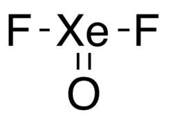 Image illustrative de l’article Oxydifluorure de xénon