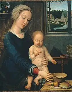 Madonna della pappa – Palazzo Bianco, Gênes.