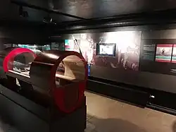 Vue d'une des salles du musée.