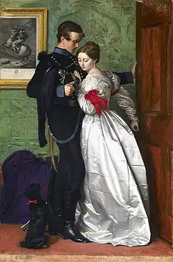 The Black Brunswicker de John Everett Millais Lady Lever Art Gallery.