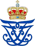 Monogramme du roi Frédéric VII.