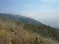 Paysage de la chaîne des monts Sainte Lucie (Santa Lucia Range), depuis Ewoldsen, Parc d'état Pfeiffer Big Sur