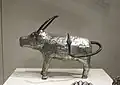 Buffle en argent, bois et fer du XIXe&nbsp;siècle[5]