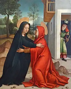 La Visitation Musée du Louvre