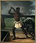 La Rébellion d'un esclave sur un navire négrier (v. 1839), musée du Nouveau Monde
