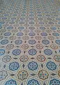 Carreaux en ciment au sol