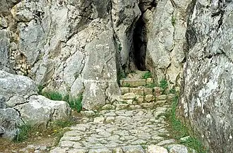 Entrée de la Chambre B.