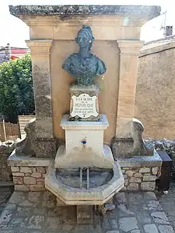 Fontaine « A la gloire de la République ».