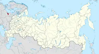 Voir la localisation en Russie