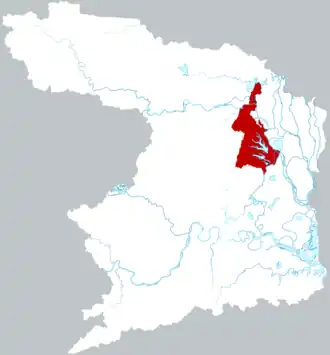 Localisation de Jīnshì