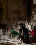 Mosè Bianchi Dans la cathédrale de Monza (it) (1872)