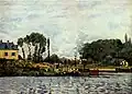 Bateaux à Bougival Alfred Sisley, 1873