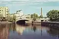 La maison Tempo à gauche derrière les Tammerkoski.