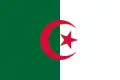 Drapeau de l'Algérie