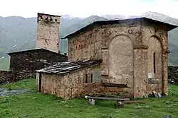 Église de la Mère-de-Dieu d'Ushguli (Lamaria).