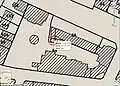 Localisation de la mire sur plan cadastral IGN.