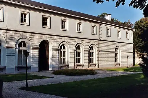 La façade nord.