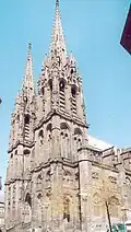 Vue de la rue des Chaussetiers.