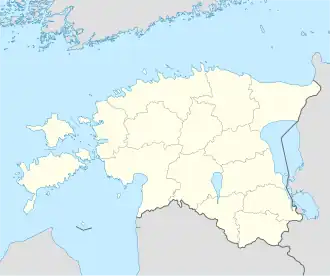 voir sur la carte d’Estonie